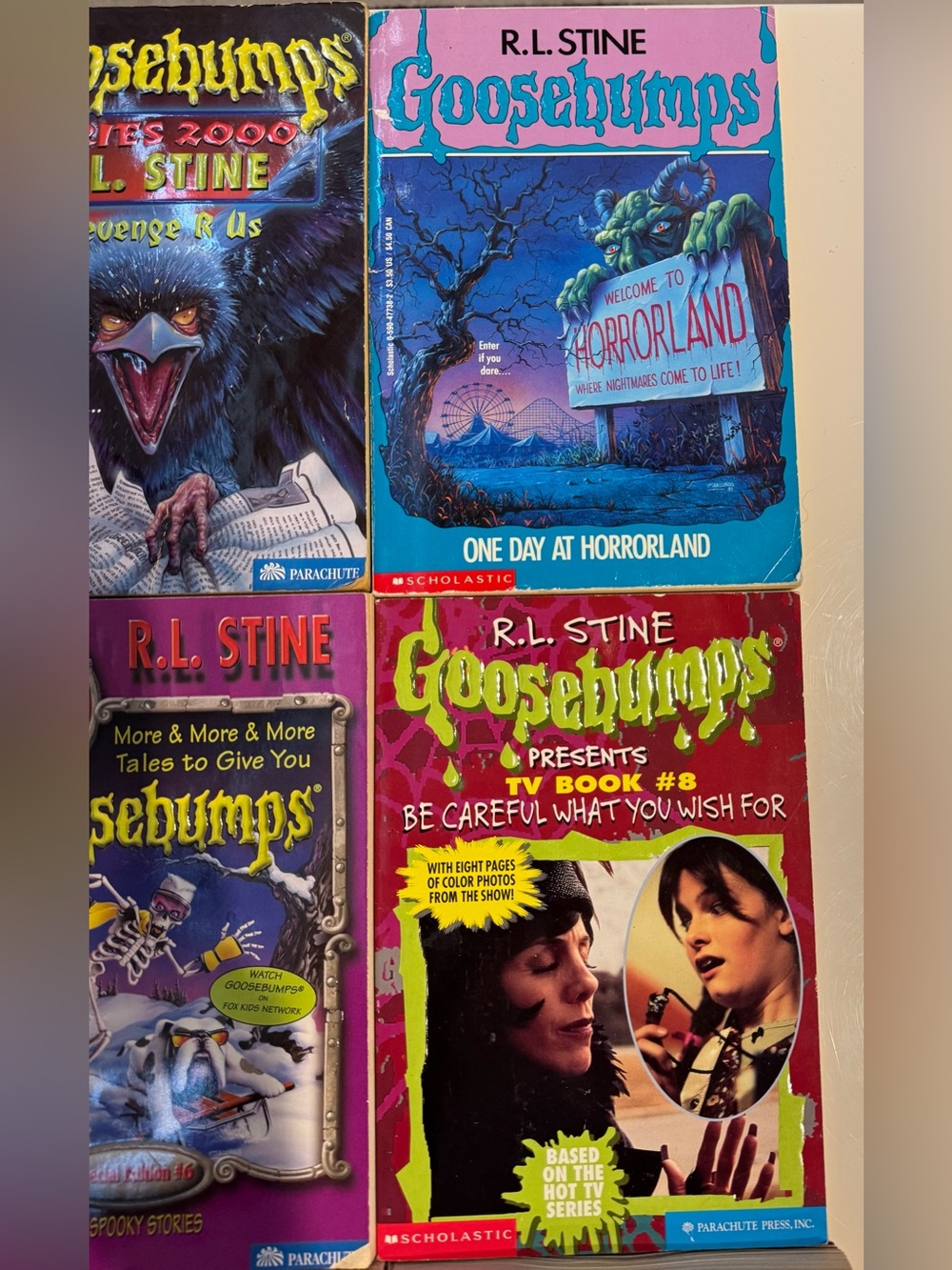 Lot of 19 Vintage 1990’s R.L. Stine Goosebumps Book Collection NO DUPES - Picture 4 of 16